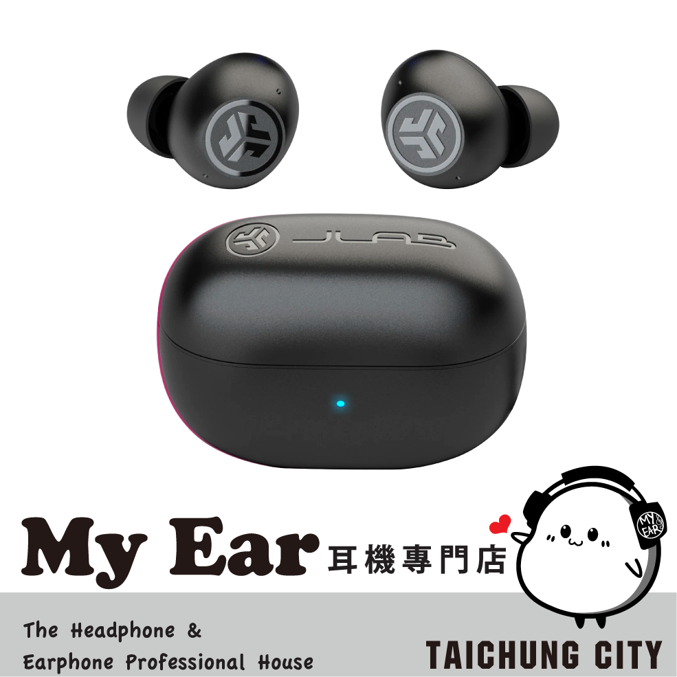 JLab GO POP ANC 午夜黑 多點連線 IP55 主動降噪 真無線 藍牙耳機 | My Ear 耳機專門店