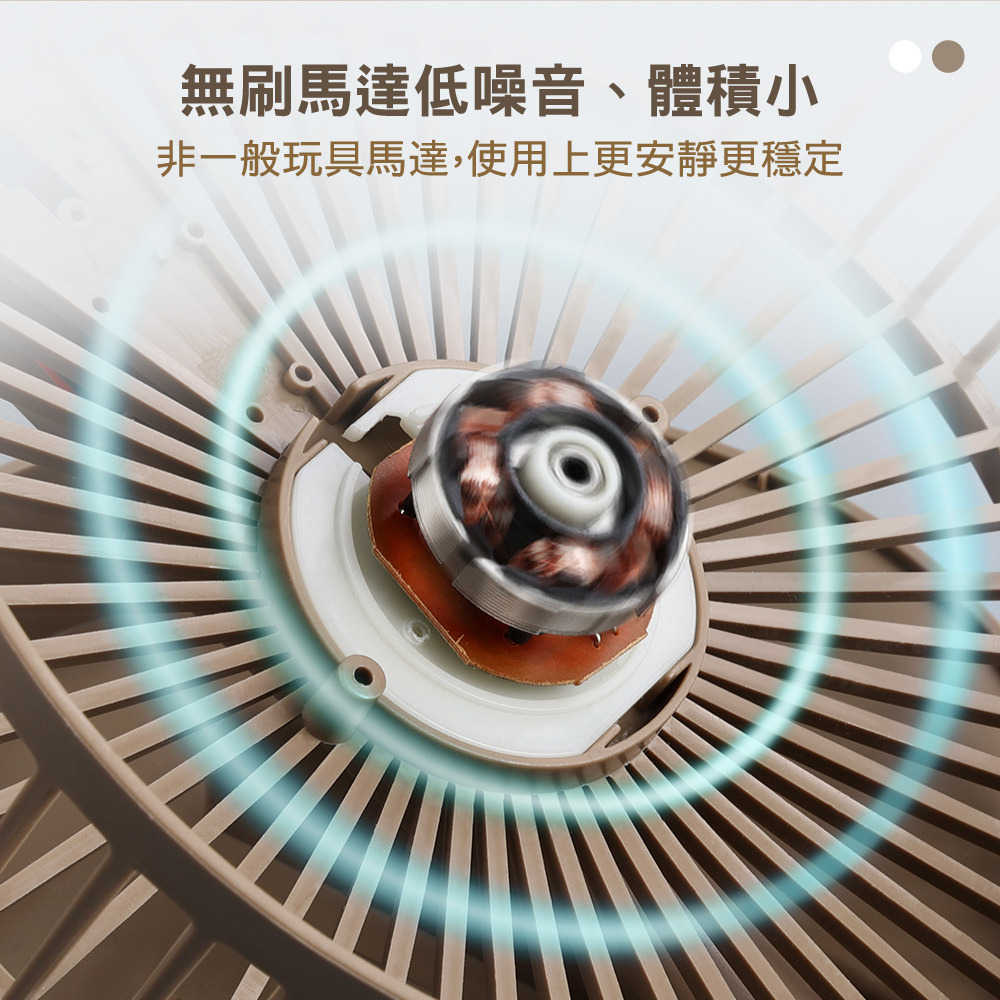 【WONDER旺德】6.5吋 USB折疊伸縮涼風扇 WH-FU31