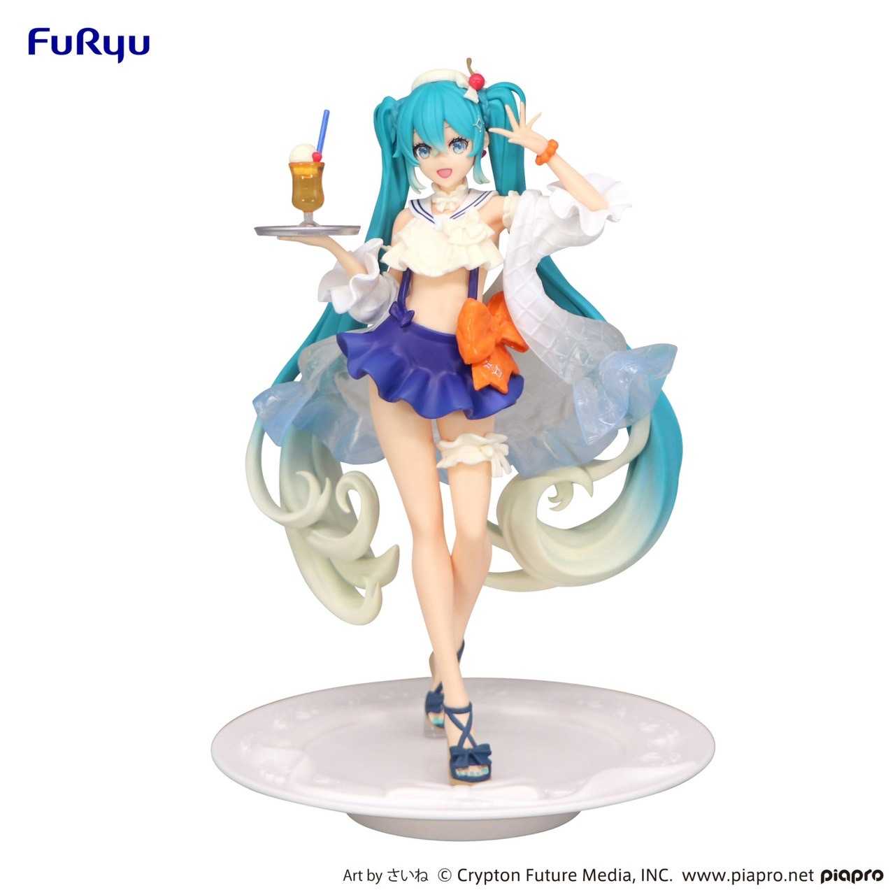 《豬帽子✬超取免訂金》預購7月 海外代理 FURYU 景品 初音未來 SweetSweets系列 熱帶果汁 0317