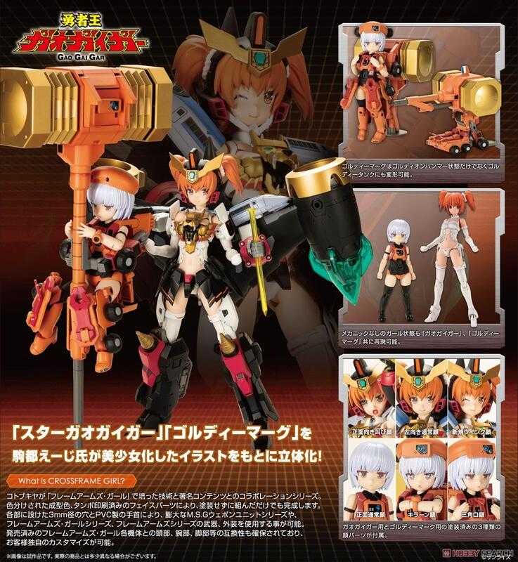 《豬帽子》壽屋 組裝模型 機甲少女 勇者王 破界少女 星際我王凱牙