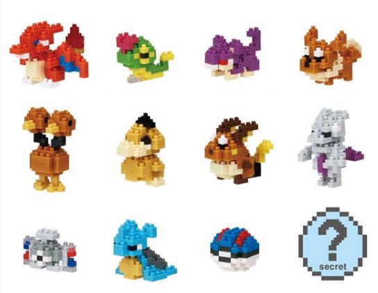 《豬帽子》現貨 Pokemon X NanoBlock 聯名款 第2彈 神奇寶貝微型積木 單包販售 隨機出貨