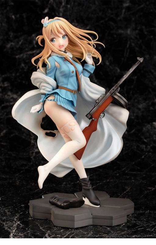 《豬帽子✬特價》現貨 AOSHIMA 少女前線 索米 M1931 衝鋒鎗 索米 KP-31 1/7 PVC 不挑盒況