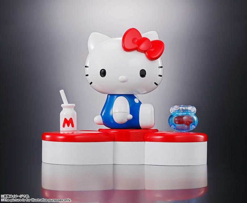 《豬帽子》現貨 代理版 BANDAI 超合金 Hello Kitty 凱蒂貓 45周年