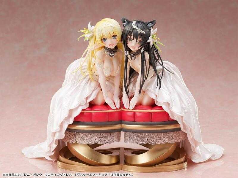 《豬帽子》現貨 日空版 F:NEX 異世界魔王與召喚少女的奴隸魔術 蕾姆 嘉蕾鄔 1/7 PVC 完成品