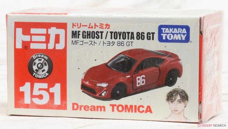 《豬帽子》現貨 代理版 TAKARA TOMY 多美小汽車 Dream No.151 頭文字D MF GHOST86