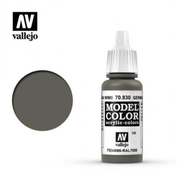 《豬帽子》現貨 AV Vallejo 水性漆 Model Color 二戰德國戰場色 70830