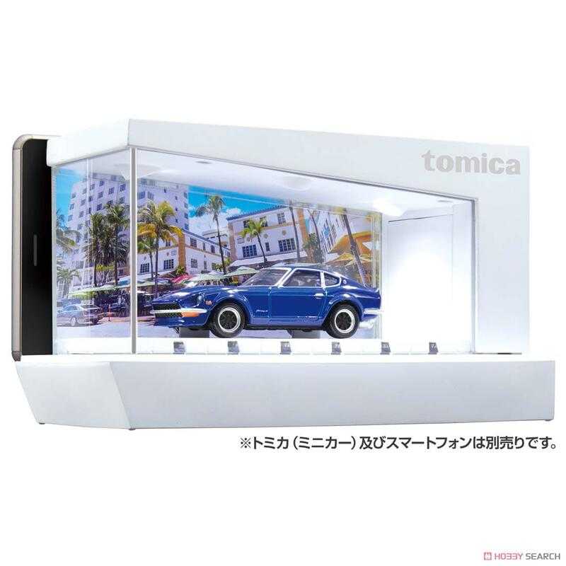 《豬帽子》現貨 TAKARA TOMY TOMICA 多美小汽車 展示櫃 白色