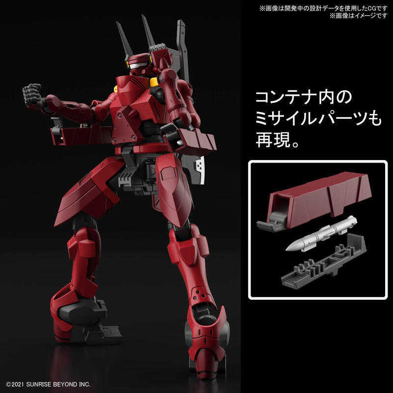 《豬帽子》現貨 代理版 萬代 組裝模型 HG 1/72 境界戰機 牛人