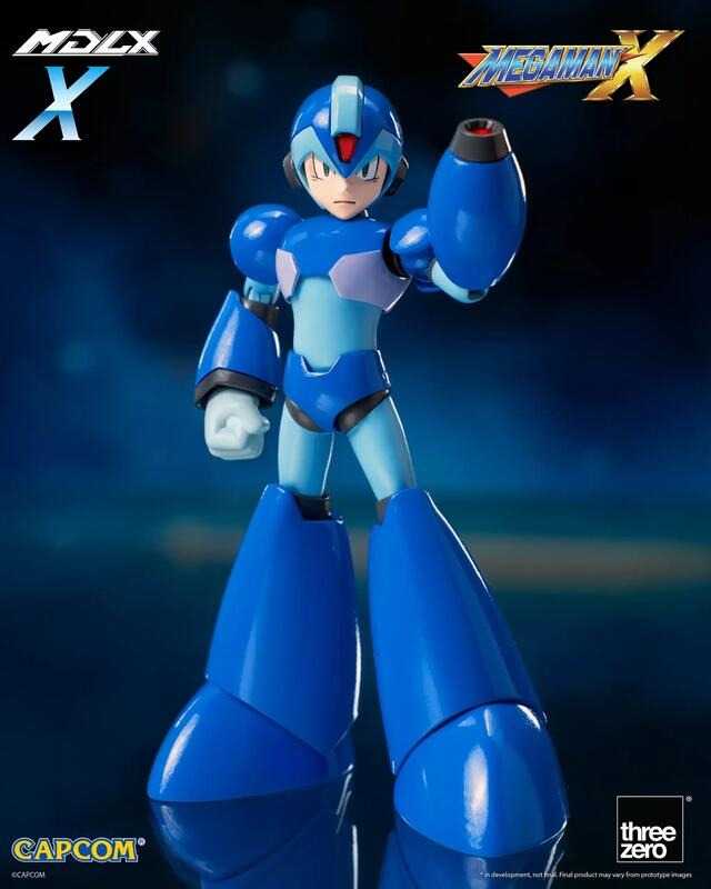 《豬帽子✬超取免訂金》預購25年Q1 threezero MDLX 洛克人X 艾克斯 Rockman X 1027