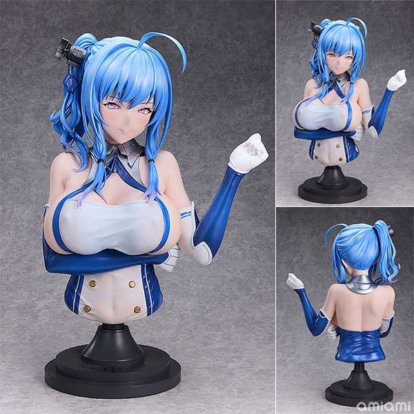 《豬帽子✬超取免訂金》預購12月 FREEIng 碧藍航線 聖路易斯 聖路易斯 胸像模型 1/1 0421