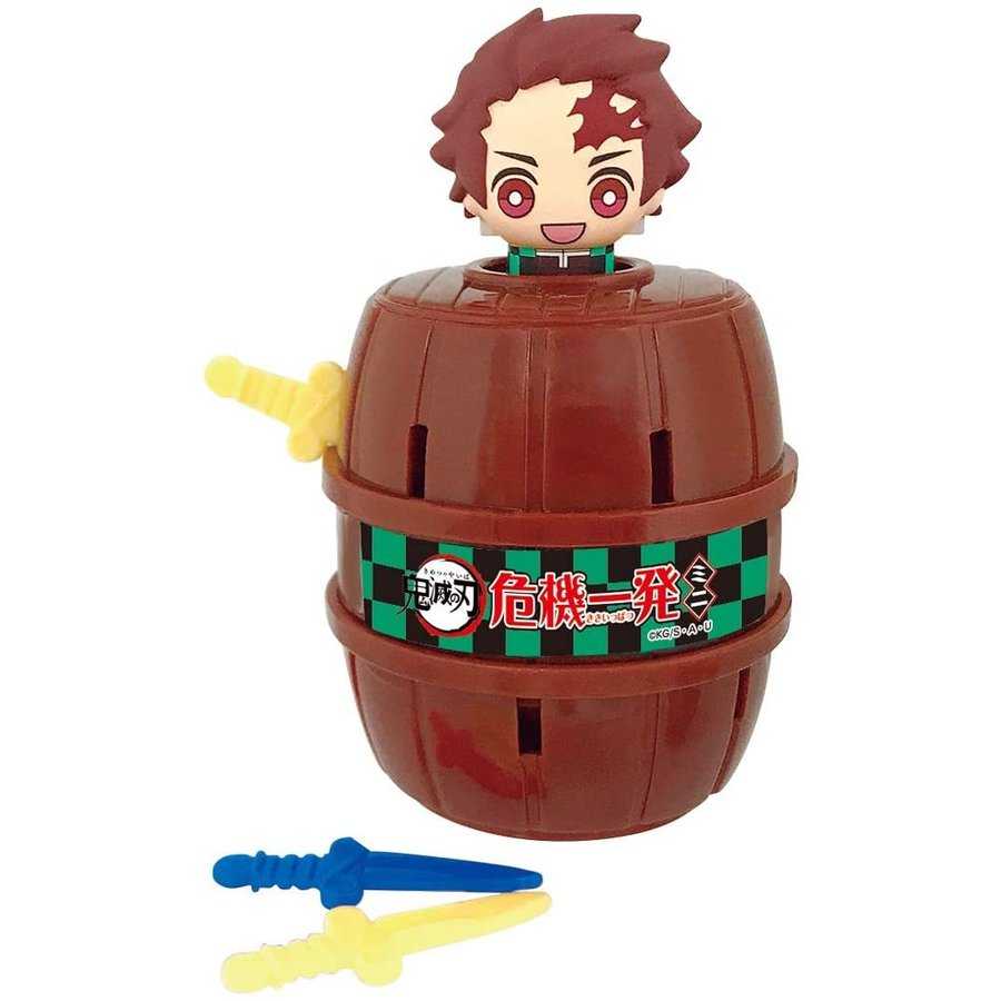 《豬帽子》現貨 TAKARATOMY 迷你危機一發 飛天海盜桶 鬼滅之刃 竈門炭治郎