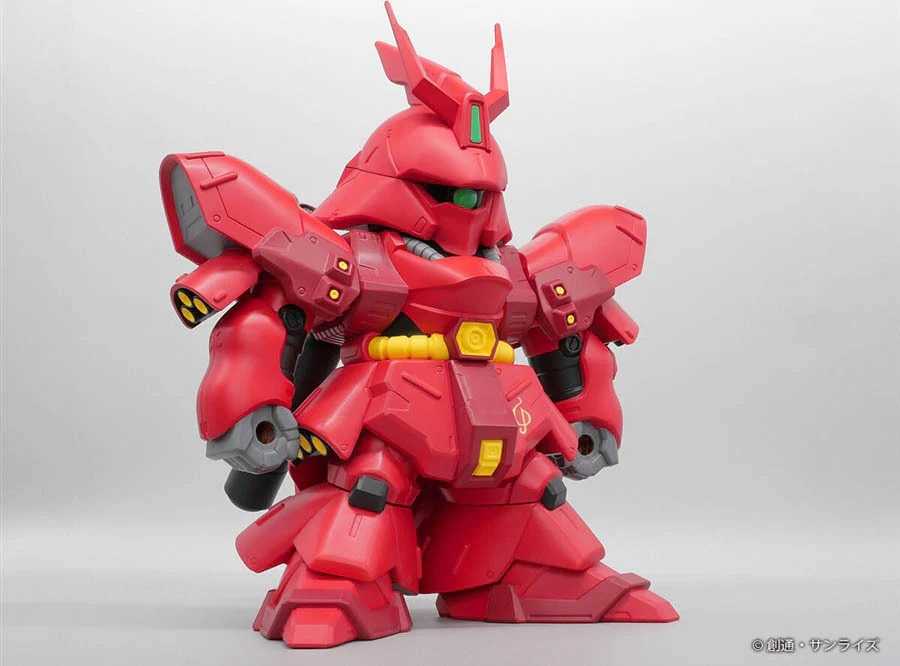 《豬帽子》現貨 PLEX 巨大軟膠 SD鋼彈 MSN-04 沙薩比