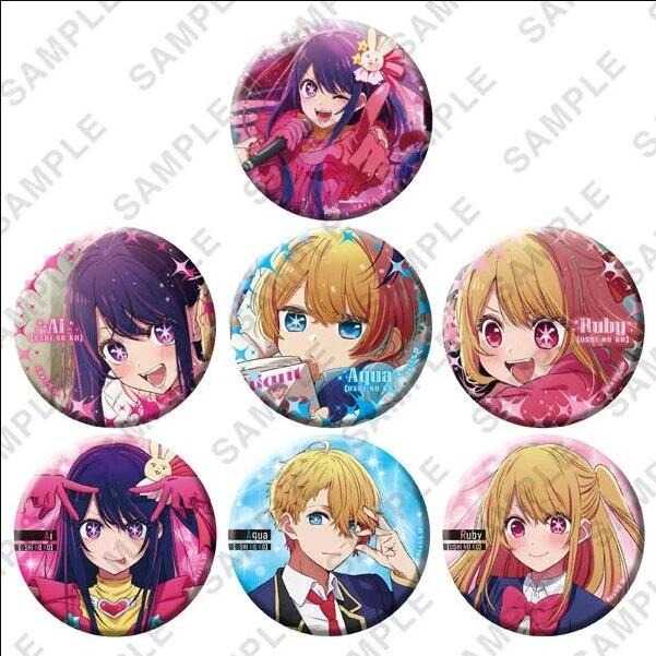 《豬帽子✬超取免訂金》預購8月 角川 我推的孩子 推しの子 胸章 徽章 中盒7入 0514