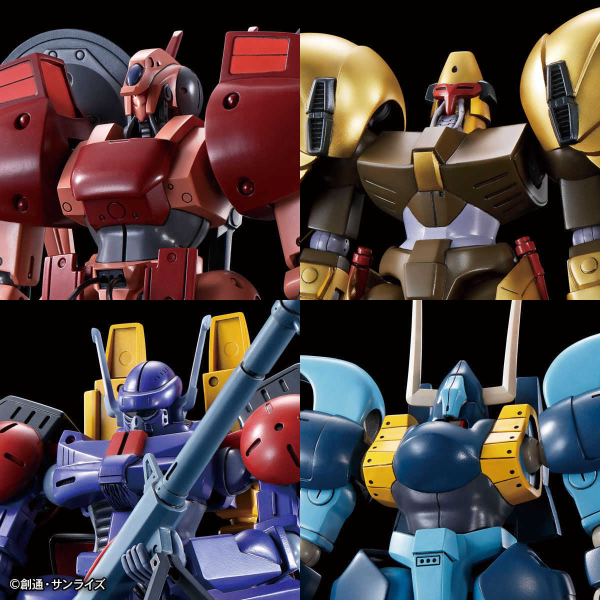 《豬帽子》現貨 代理版 萬代 組裝模型 HG A級重戰機套組 1/144