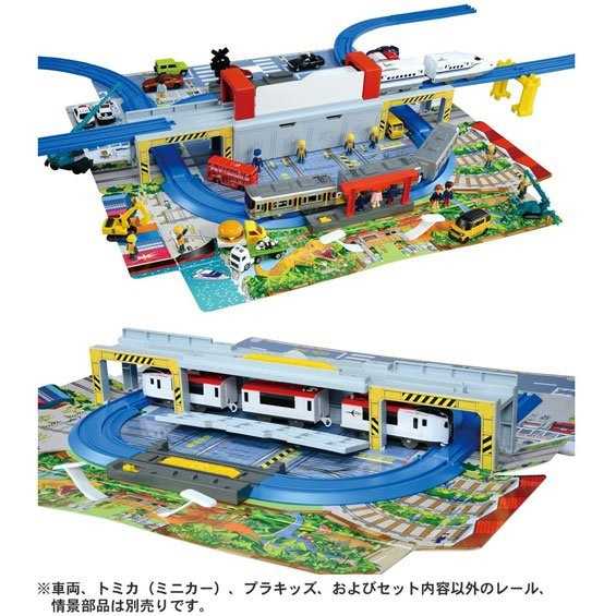 《豬帽子》現貨 代理版 TAKARATOMY PLARAIL 城鎮立體地圖