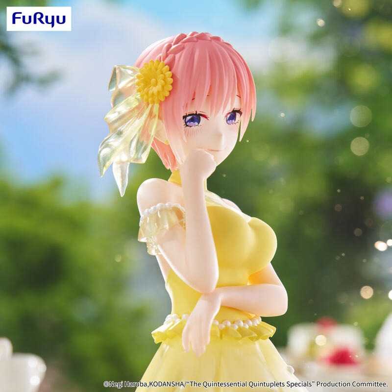 《豬帽子》現貨 FuRyu 景品 Trio-Try-iT 五等分的新娘 中野一花 粉彩洋裝