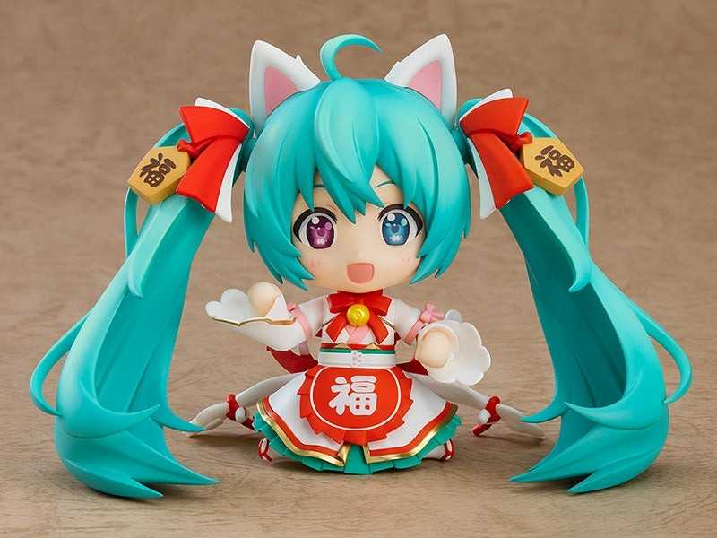 《豬帽子✬免訂金》預購10月 GSC 黏土人Character Vocal系列01 初音未來 招財未來Ver 0518