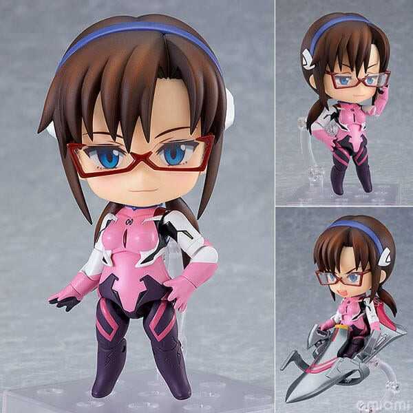 《豬帽子》現貨 GSC 黏土人 福音戰士新劇場版 真希波 作戰服Ver 再販 可動 完成品