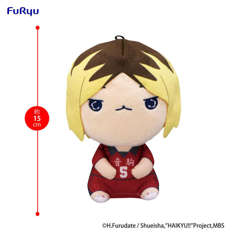 《豬帽子》現貨 FuRyu 景品 排球少年 MOCHIPICO 絨毛玩偶 15公分 孤爪研磨