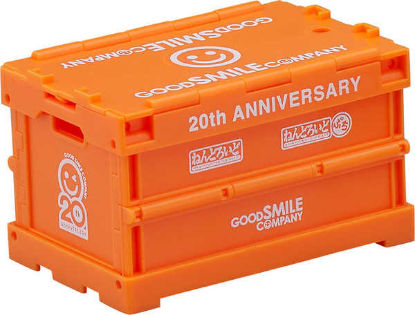 《豬帽子》現貨 代理版 GSC 黏土人 配件系列 周年紀念折疊收納箱 黑/橘/透明色 分售