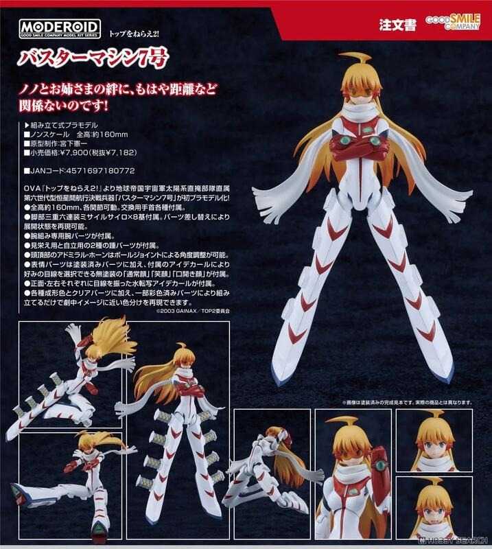 《豬帽子✬免訂金》預購10月 組裝模型 MODEROID 勇往直前2 巴斯達機器人7號 0615