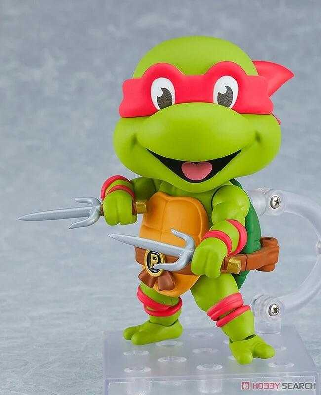 《豬帽子》現貨 代理版 GSC 黏土人1986 忍者龜 拉斐爾 可動 完成品