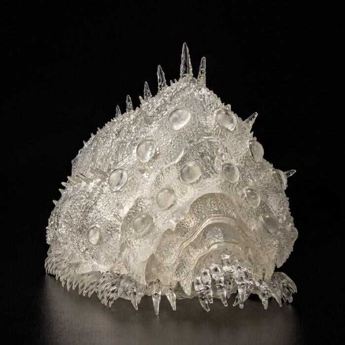 《豬帽子✬超取免訂金》預購8月 海洋堂 千值練 TAKEYA 自在置物 風之谷 王蟲 [小] 透明Ver 0514