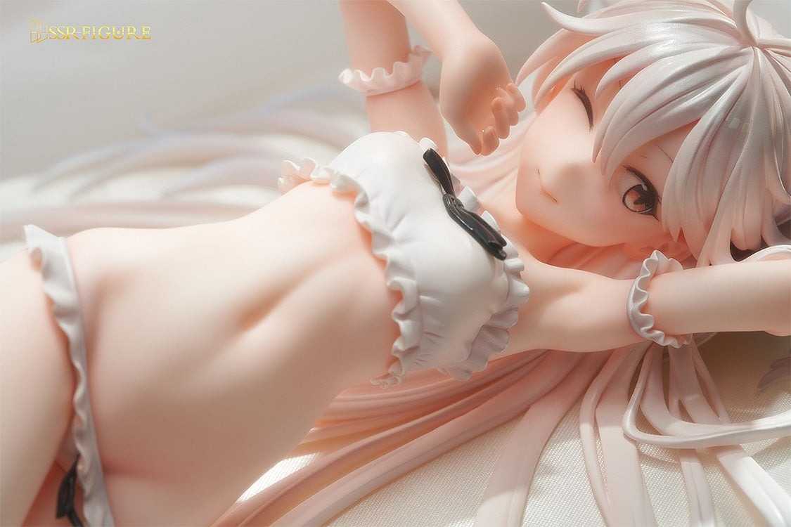 《豬帽子✬免訂金》預購5月 SSR FIGURE 起床的白髮醬 1/7 PVC 1208