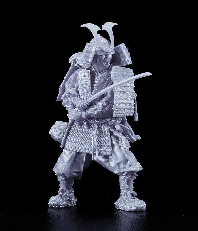 《豬帽子✬免訂金》預購8月 Max Factory 組裝模型 鎌倉時代的盔甲武士 白銀之裝 0601