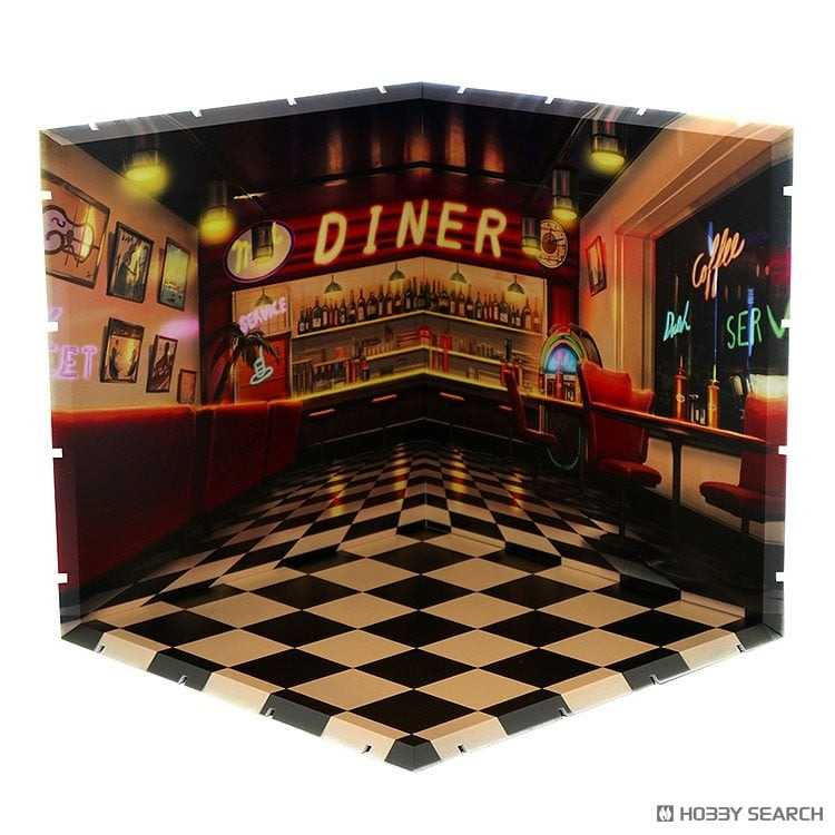 《豬帽子✬免訂金》預購10月 GSC 黏土人 場景背景系列 Dioramansion 200 美式餐廳 0622