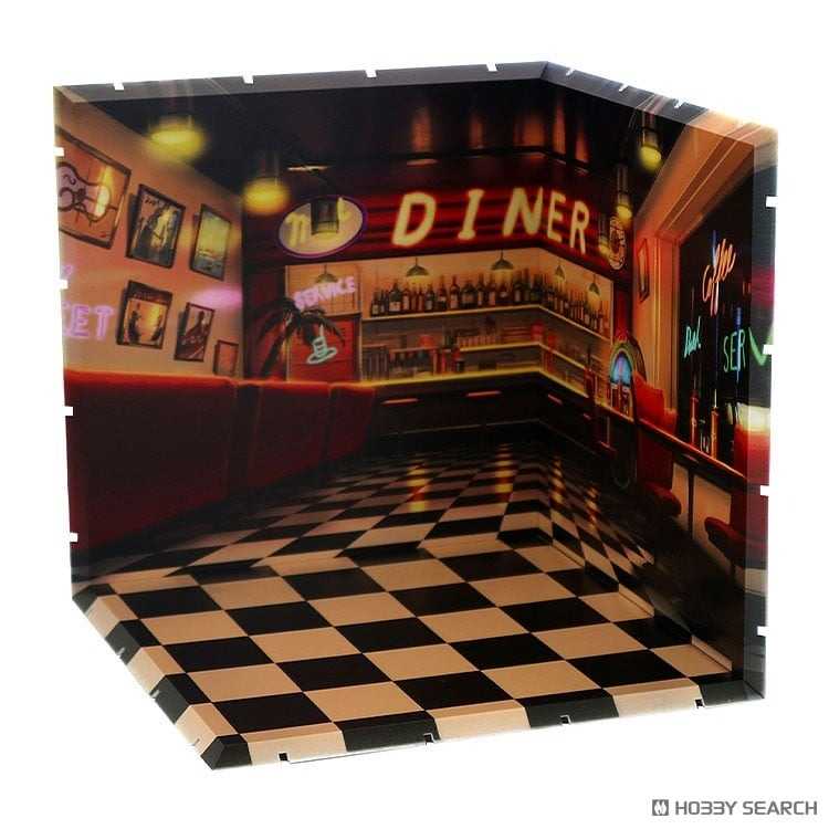 《豬帽子✬免訂金》預購10月 GSC 黏土人 場景背景系列 Dioramansion 200 美式餐廳 0622