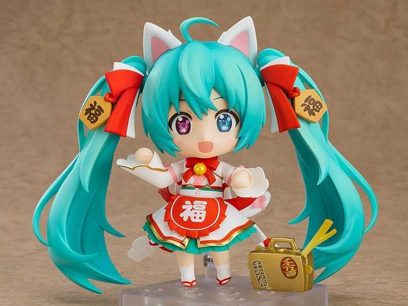 《豬帽子✬免訂金》預購10月 GSC 黏土人Character Vocal系列01 初音未來 招財未來Ver 0518