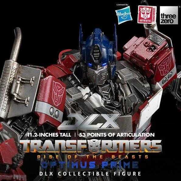 《豬帽子》預購23年Q4 THREEZERO DLX 變形金剛 萬獸崛起 柯博文 Optimus Prime 1001