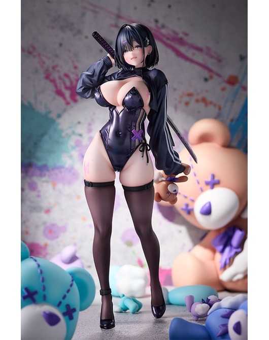 《豬帽子》現貨 Native HOTVENUS Byullzzi原創 泰迪熊獵人 1/6 PVC 完成品