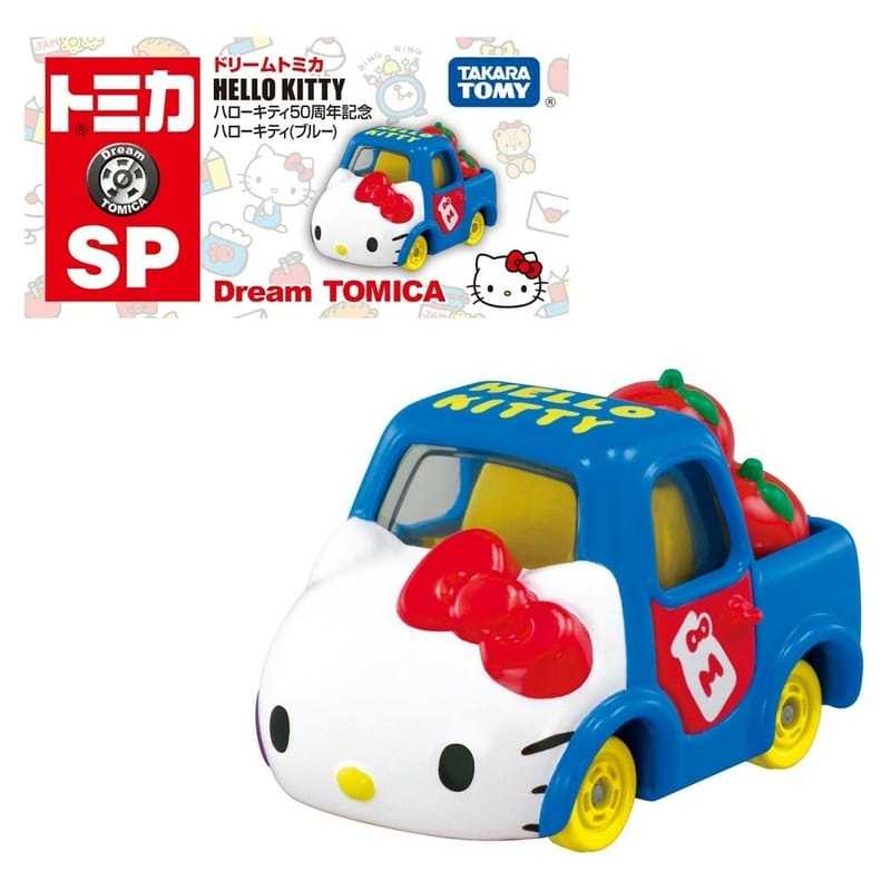 《豬帽子》現貨 TAKARA TOMY TOMICA 多美小汽車 DT Hello Kitty 50 週年紀念版 藍