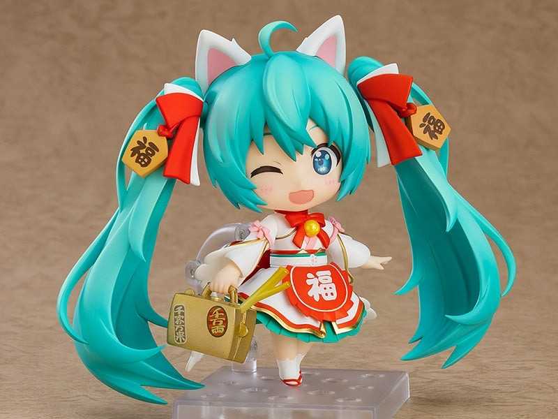 《豬帽子✬免訂金》預購10月 GSC 黏土人Character Vocal系列01 初音未來 招財未來Ver 0518