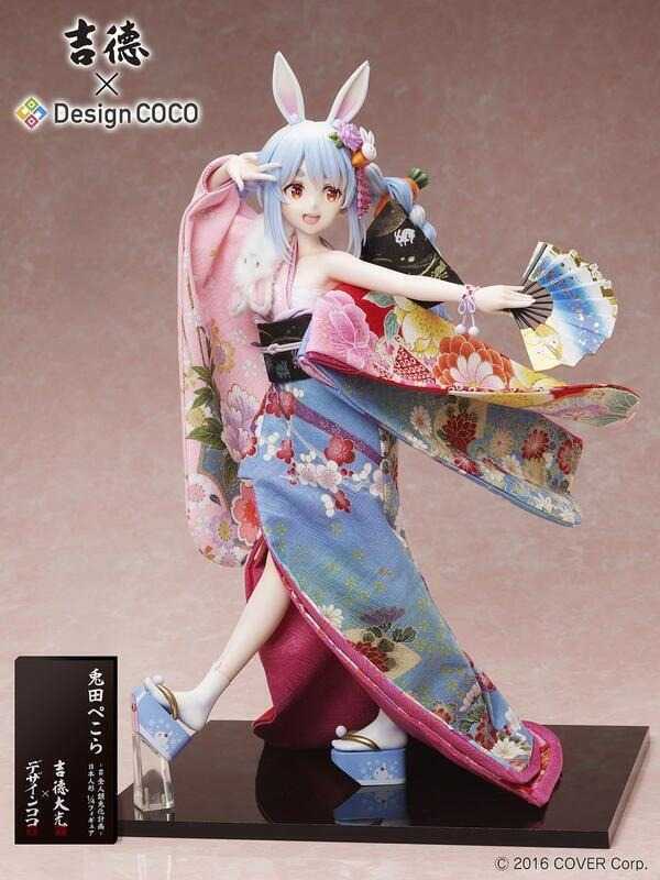 《豬帽子✬宅配》預購12月 吉德 x Design COCO 兔田佩克拉 兎田ぺこら 全人類兔化計畫 1/4 日本人形