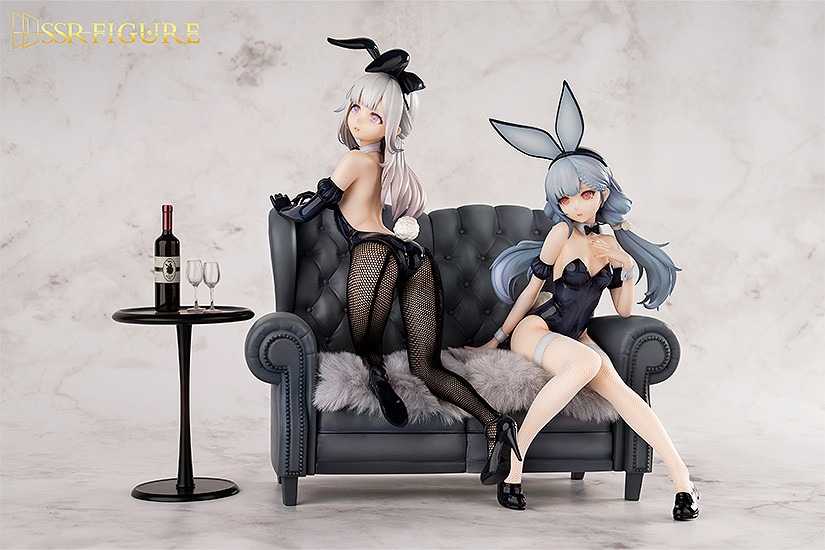 《豬帽子✬免訂金》預購5月 SSR FIGURE 異人館 SSR-FIGURE 巧兒+金華 兔女郎 1/7 1203