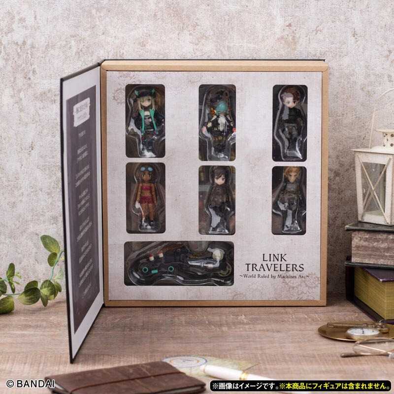 《豬帽子✬免訂金》預購10月 萬代 連結旅行者LINK TRAVELERS 收藏盒01 不含公仔 0608