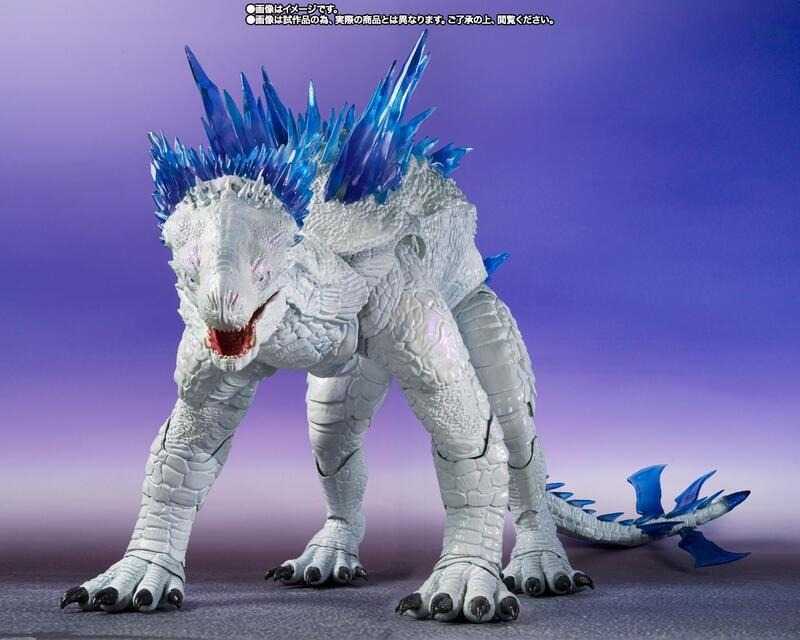 《豬帽子★超取免訂金》預購1月 魂商店限定 S.H.MonsterArts SHM 哥吉拉與金剛：新帝國 霜魔 0721