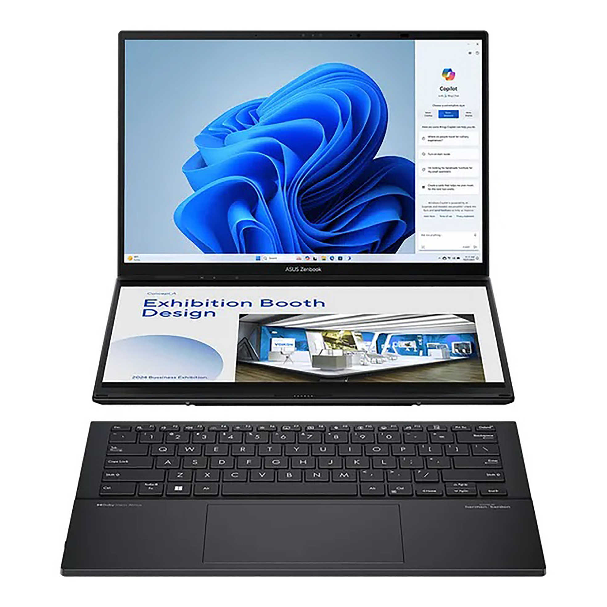 ASUS 華碩 Zenbook Duo OLED UX8406MA-0022I185H 墨灰色【全臺提貨 聊聊再便宜】