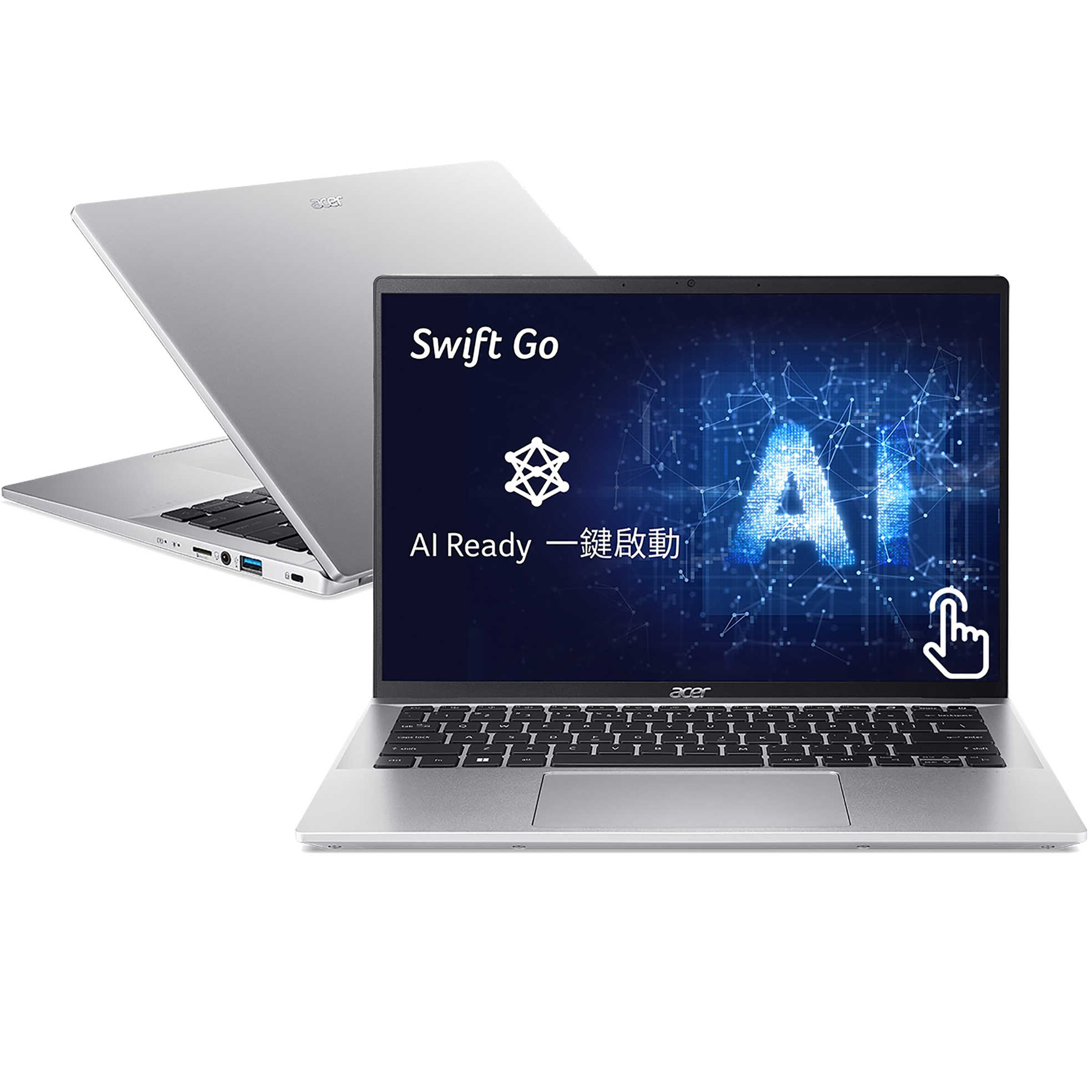 Acer 宏碁 Swift Go SFG14-72T-70KR 銀【全台提貨 聊聊再便宜】