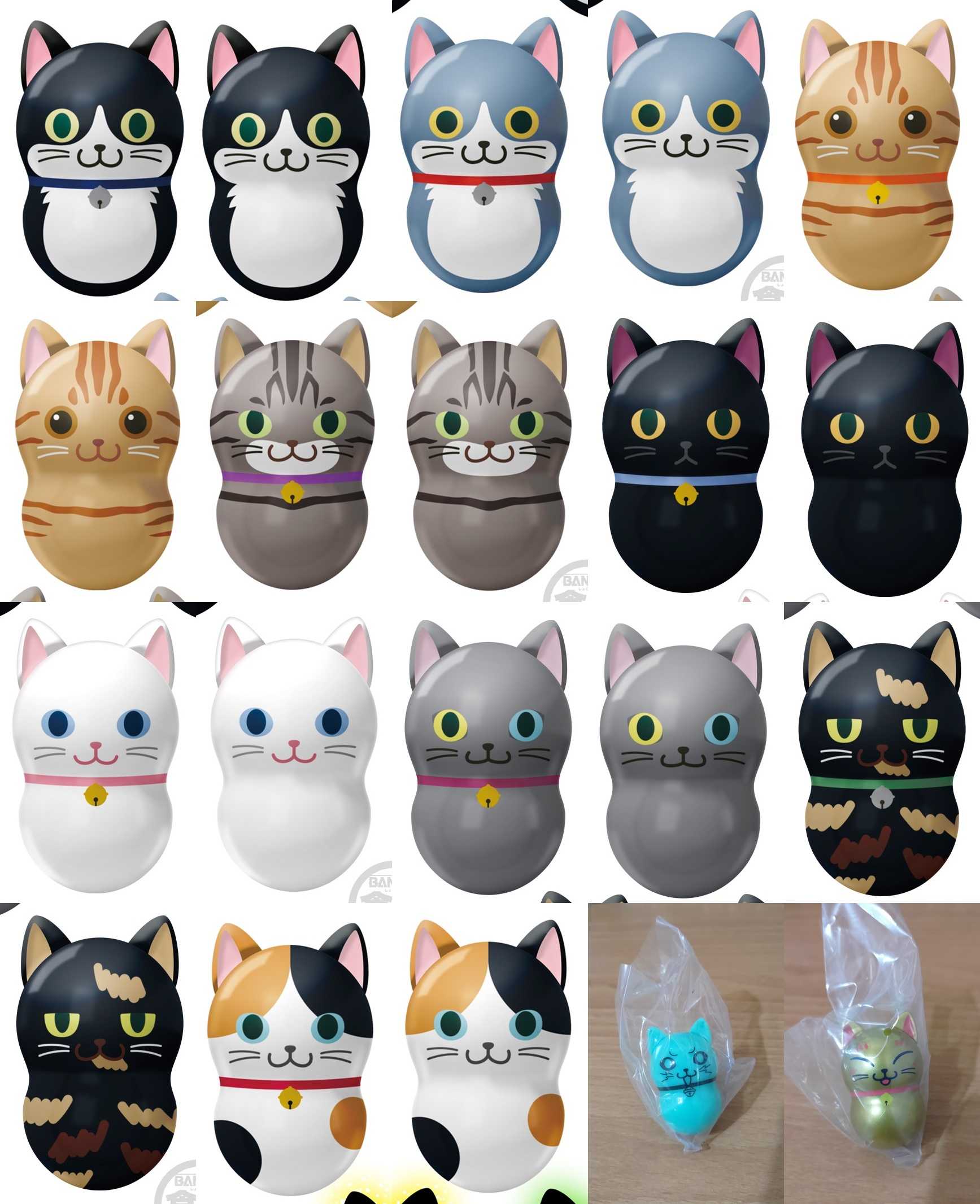 \u003cPJ-Store\u003e 花生不倒翁 貓咪系列 貓咪不倒翁 共20種可選