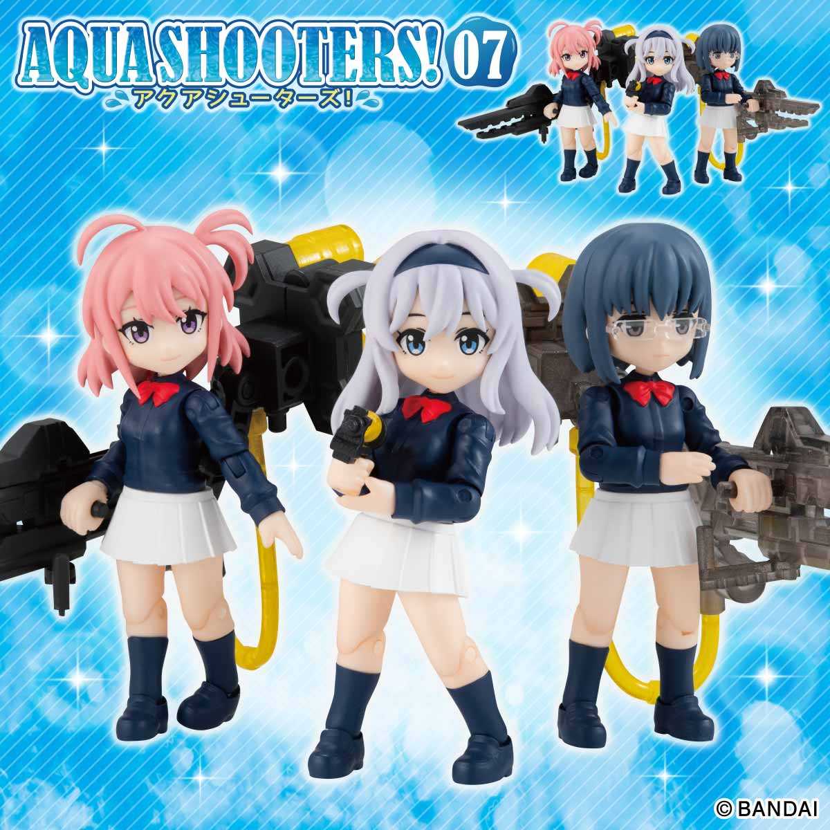 <PJ-Store> AQUA SHOOTERS!07 全5種 水槍 制服 (送贈品)