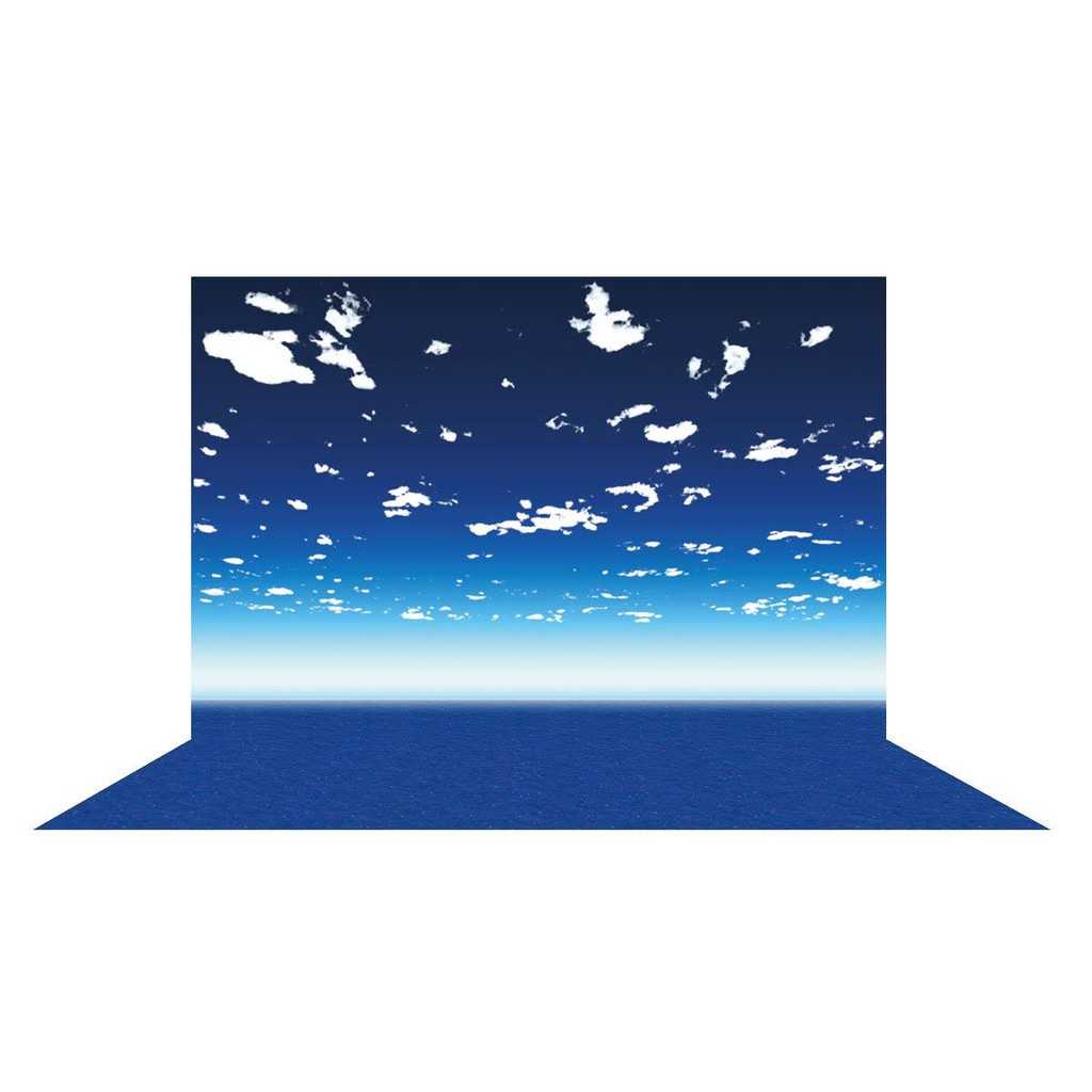 \u003cPJ-Store\u003e [箱庭技研] 海空模型背景 600mmX900mm 2張入 各2面背景