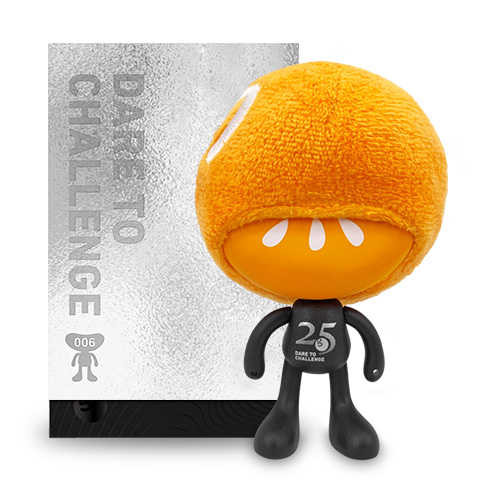 【橘人專屬】Q BRICK #006 2020 橘子25週年公仔