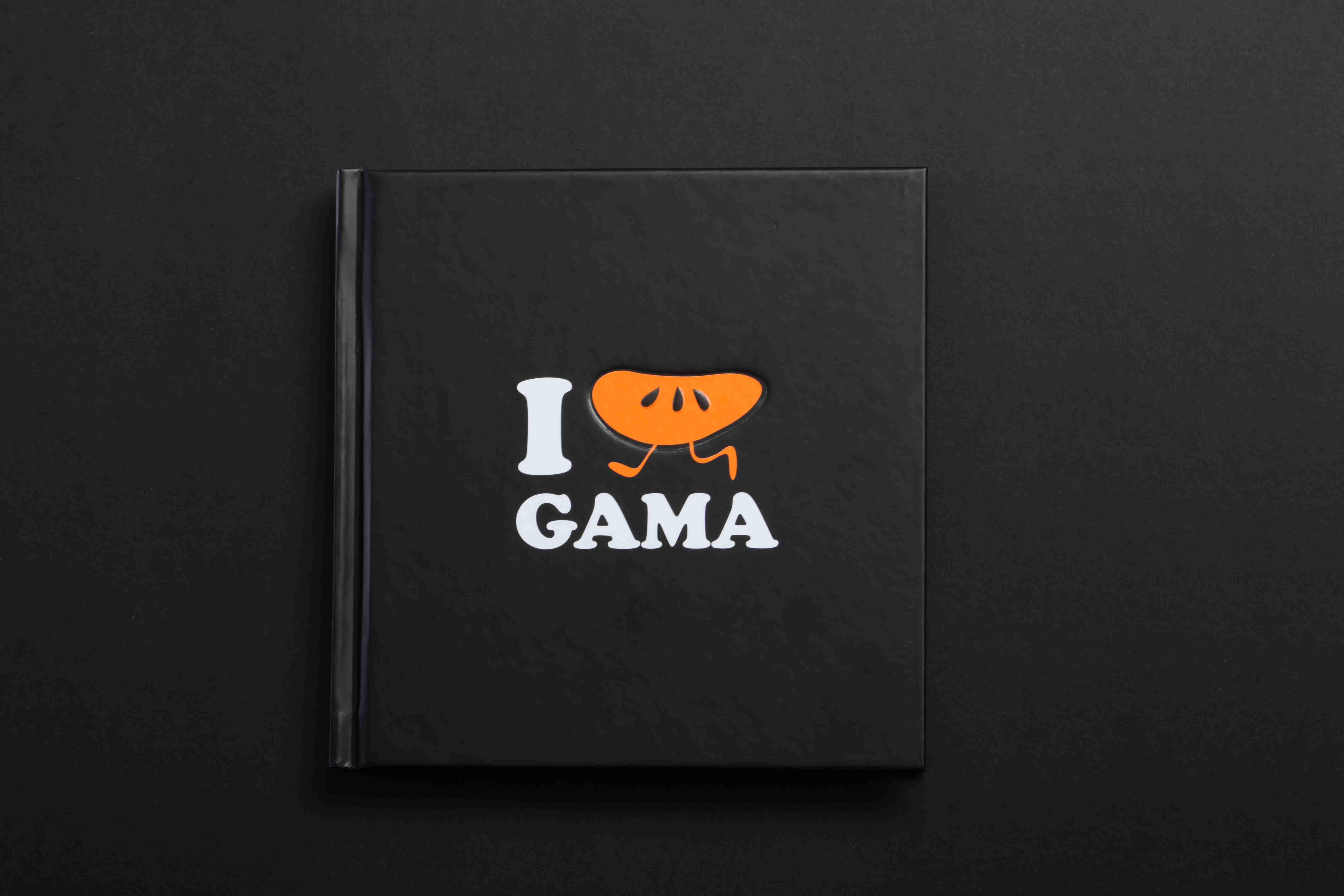 【橘人專屬】I LOVE GAMA 空白筆記本