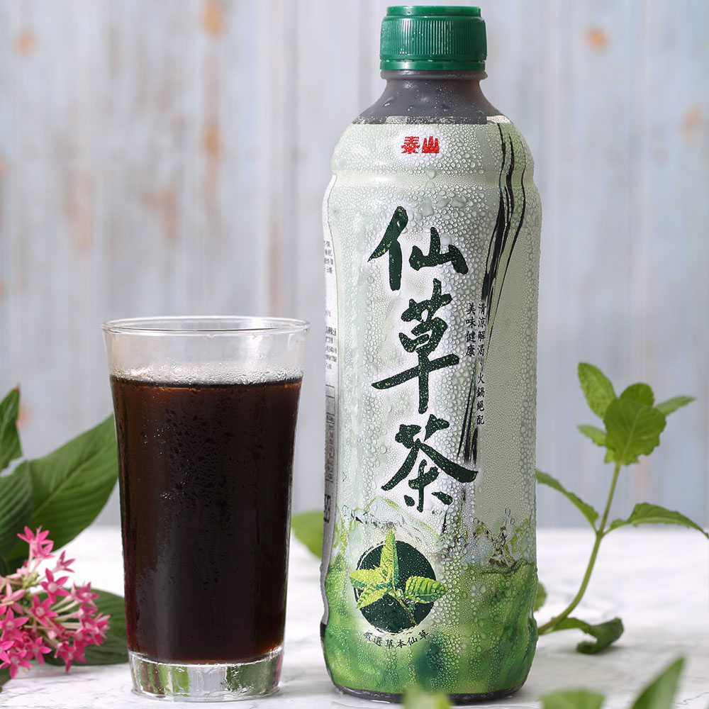 【泰山】仙草茶1箱(960ml/12瓶/箱)