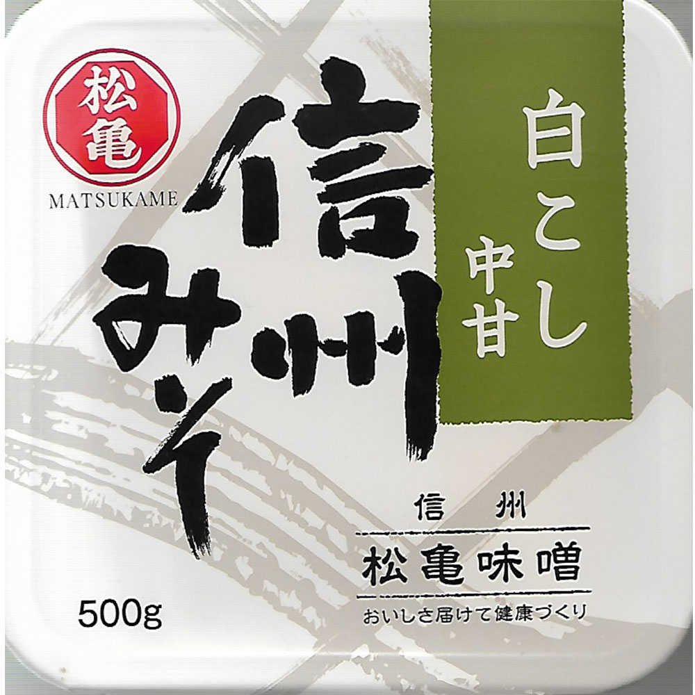 【松龜】日本進口信州味噌6盒(500g/盒)