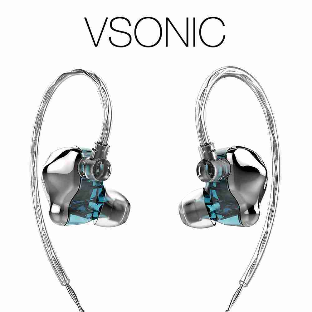【音樂趨勢】VSONIC VS9 耳道式耳機 深流銀
